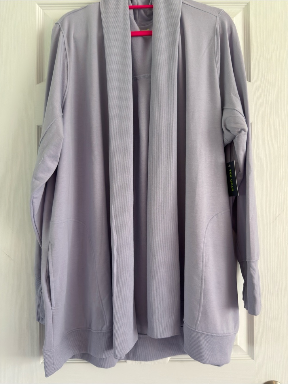 Lilac Open-Front women’s Sweater Cardigan